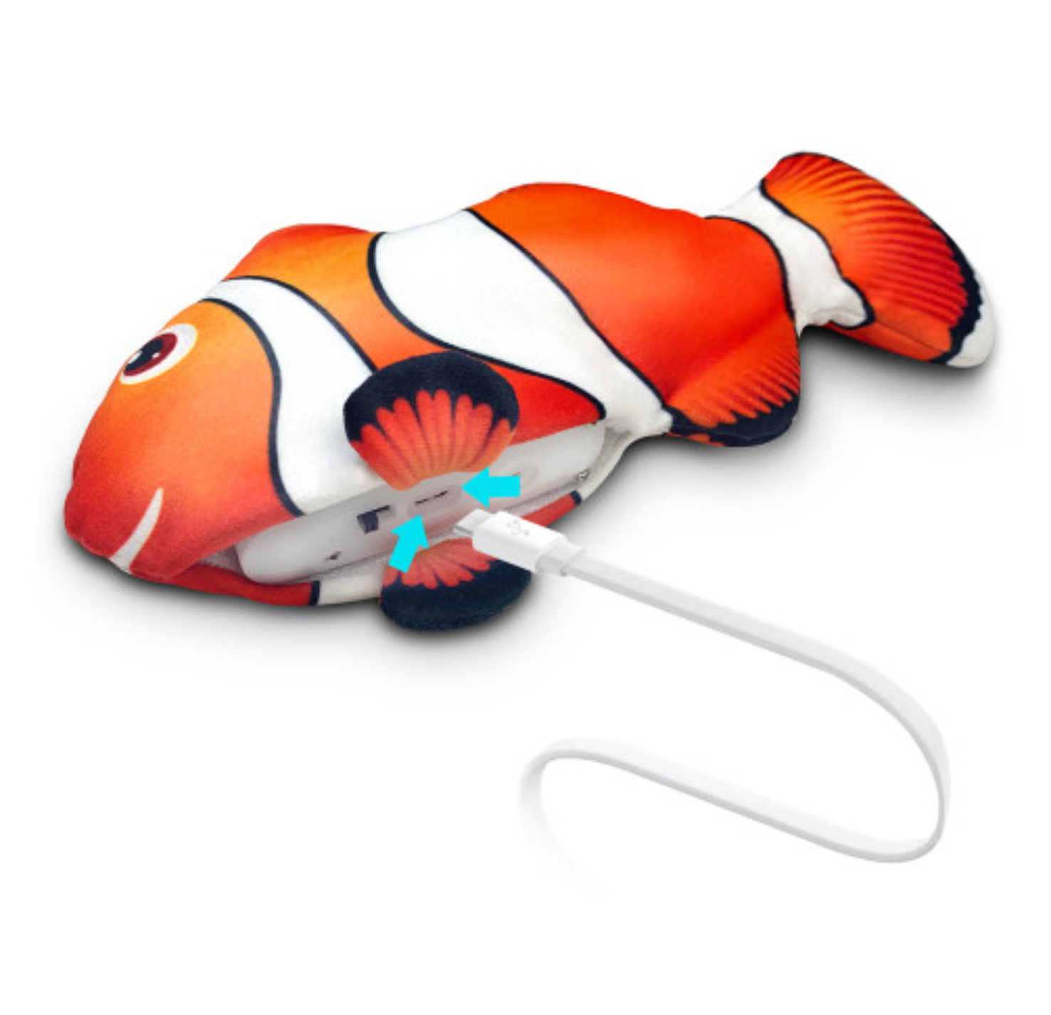 Vibrating Interactive Fish Toy for Cat