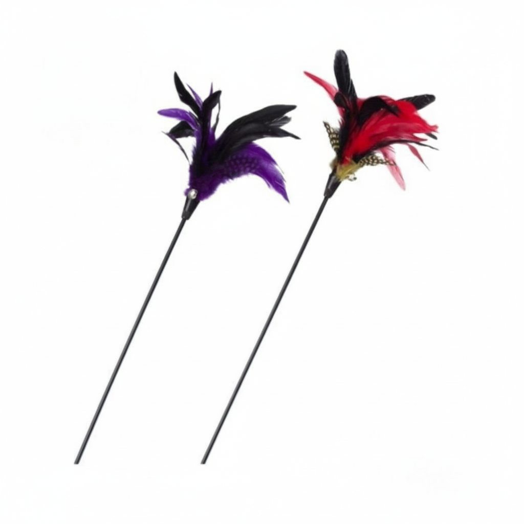 Cat Play Stick with Different Toys (imported)