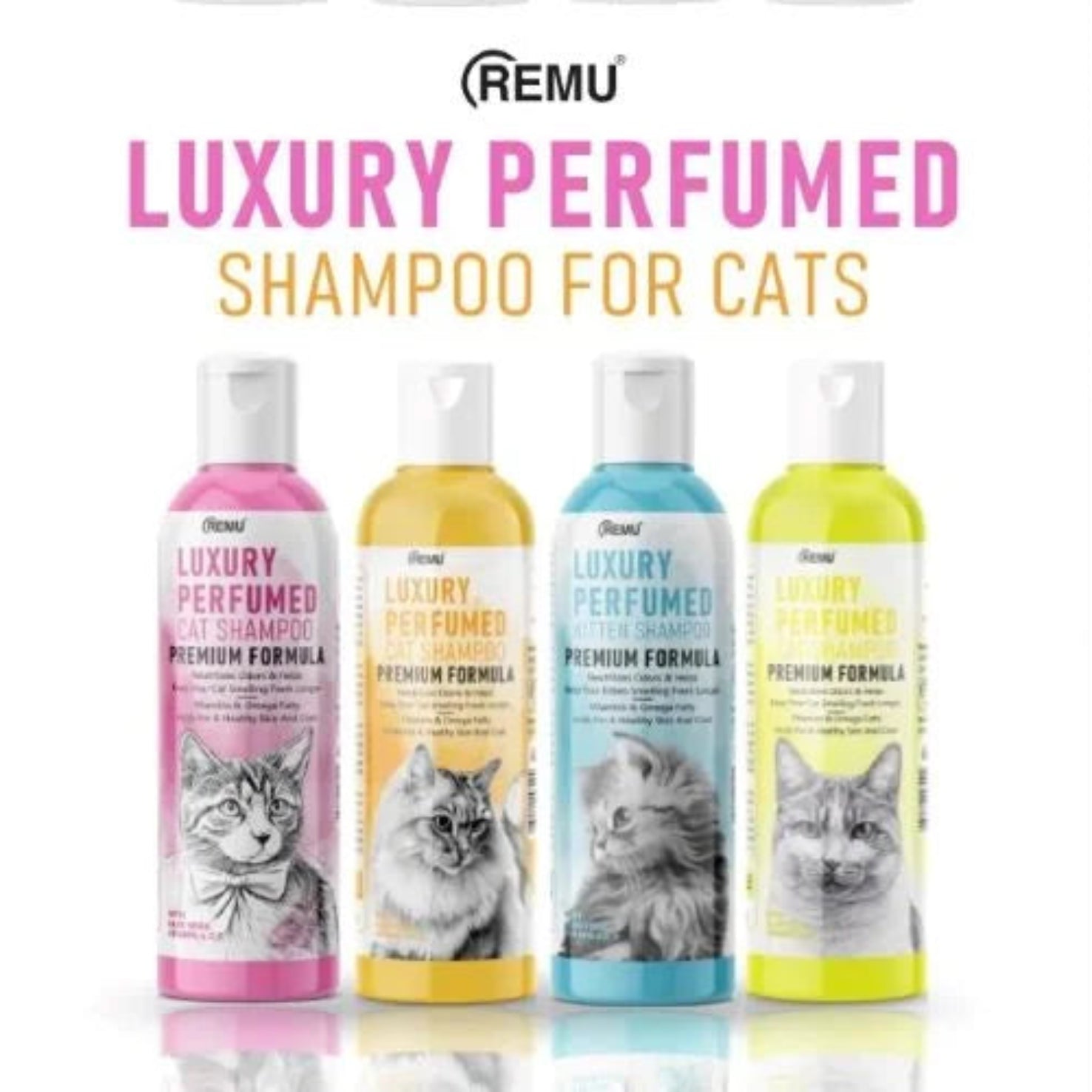 Luxury Cat Shampoo Perfumed Kitten (320ml)