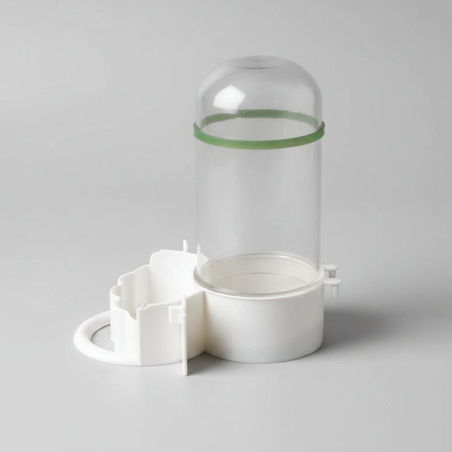 No Mess Seed Hopper for Finches & Small Birds