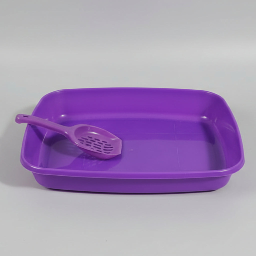 Adult Cat Large Litter Tray with scoop
