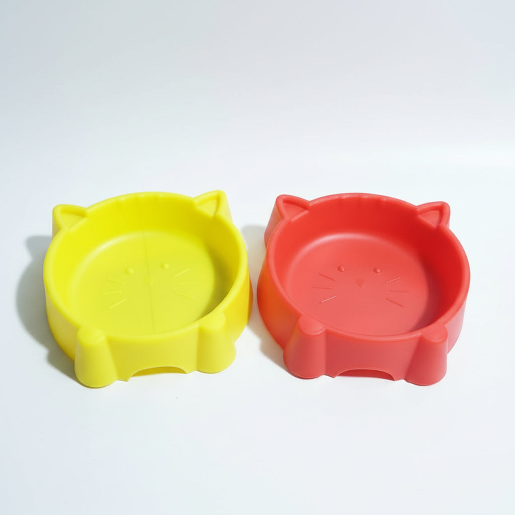 Cat Face Cat Feeding & Water bowl/ Imported