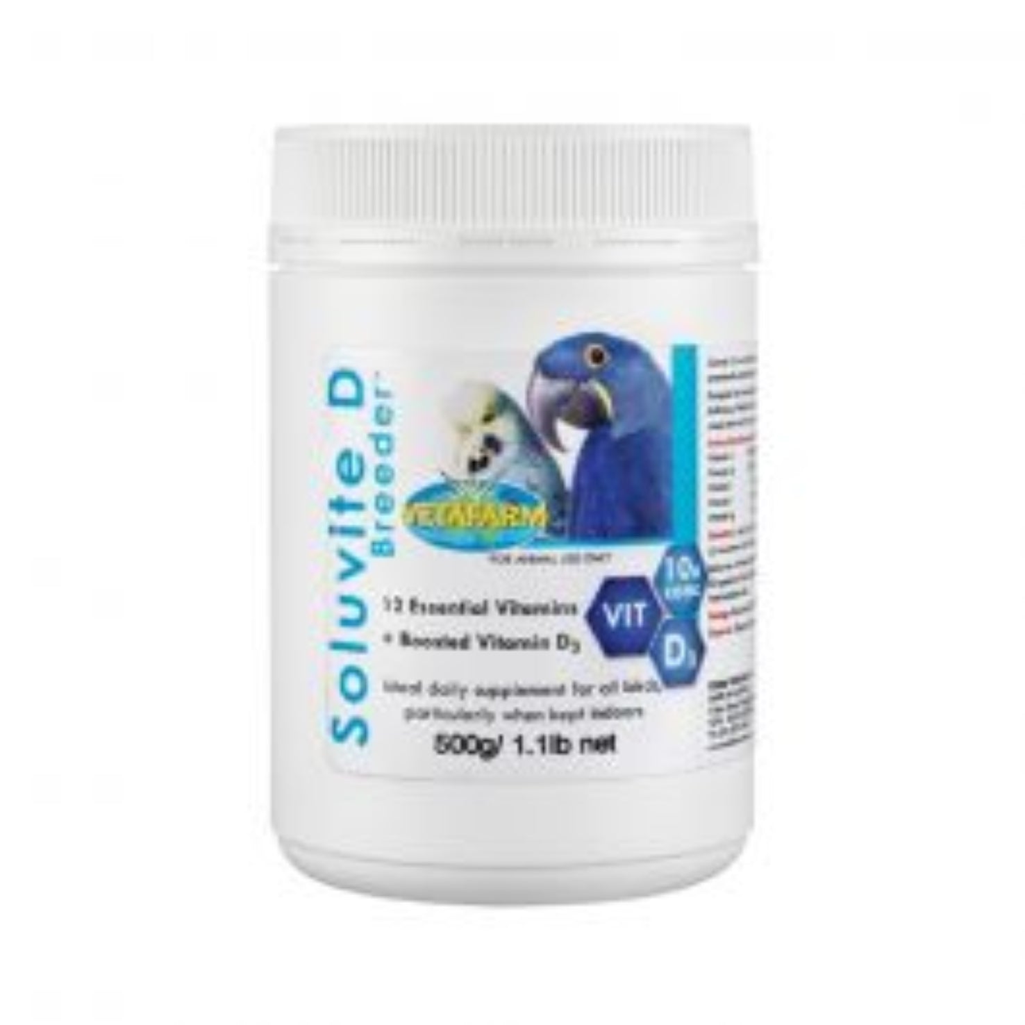 Soluvite D Breeder – Essential Vitamins + Booster D3