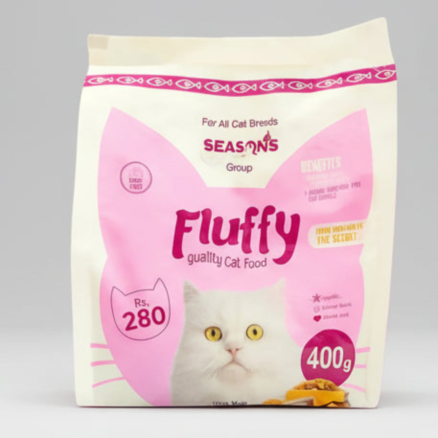Fluffy Quality Cat food real chicken real fish