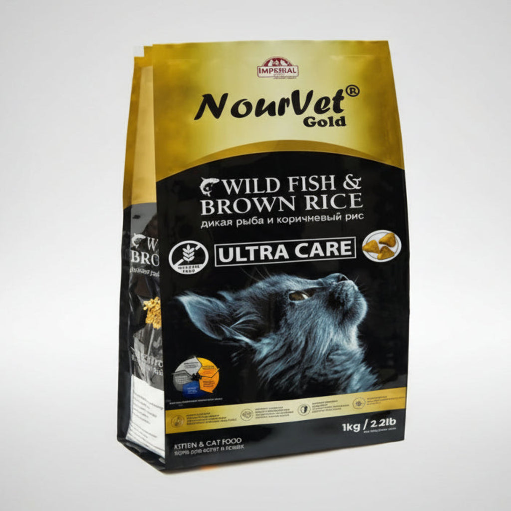 Nourvet Gold Wild Fish & Brown Rice Ultra Care