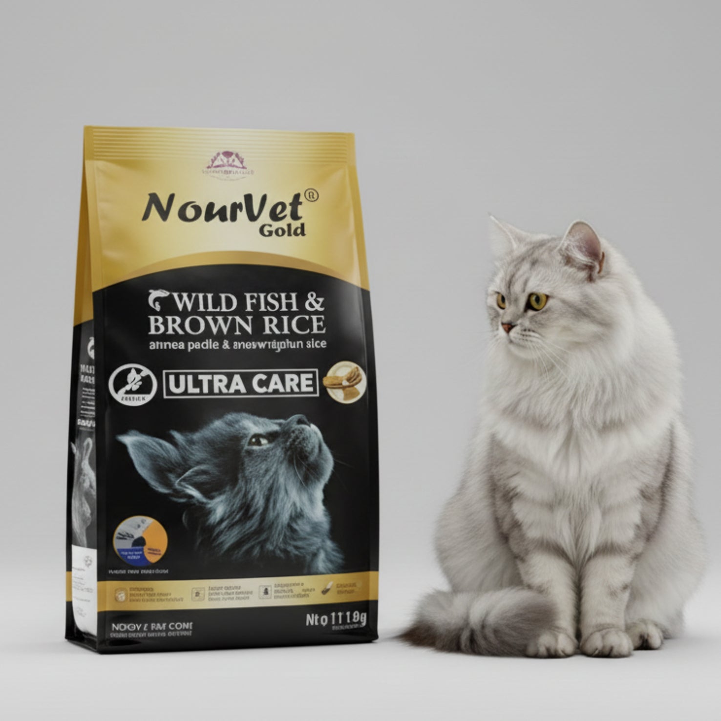 Nourvet Gold Wild Fish & Brown Rice Ultra Care