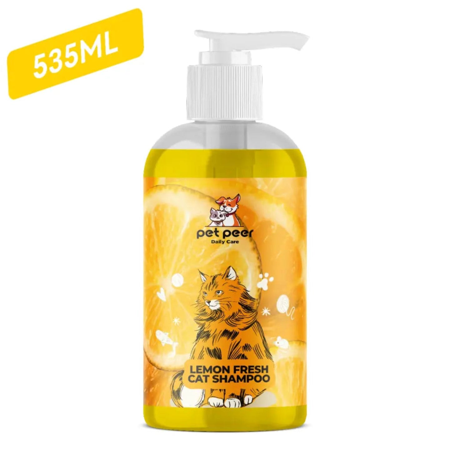 Pet Peer Cat Shampoo (535ml)