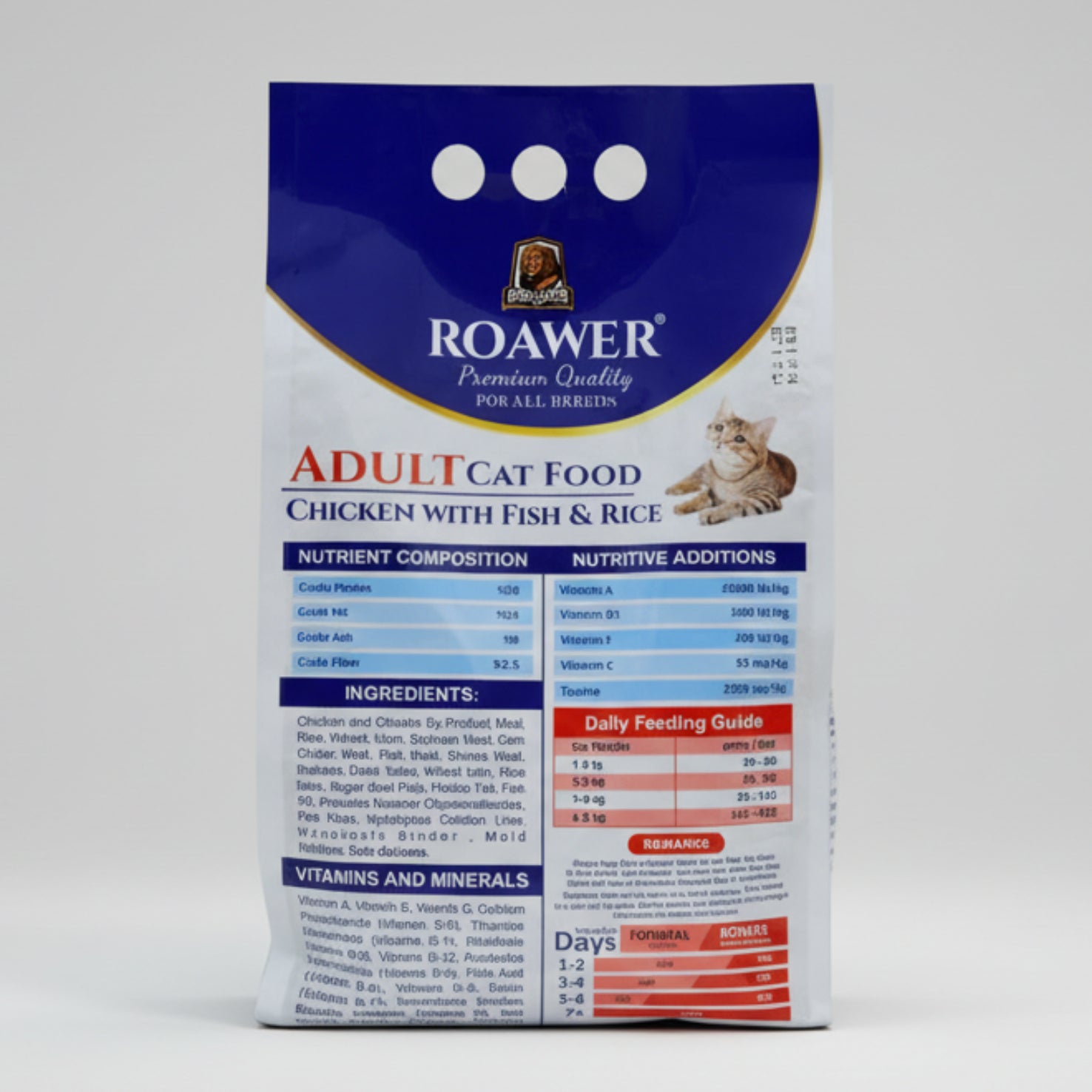 Roawer Premium Quality Adult Cat food
