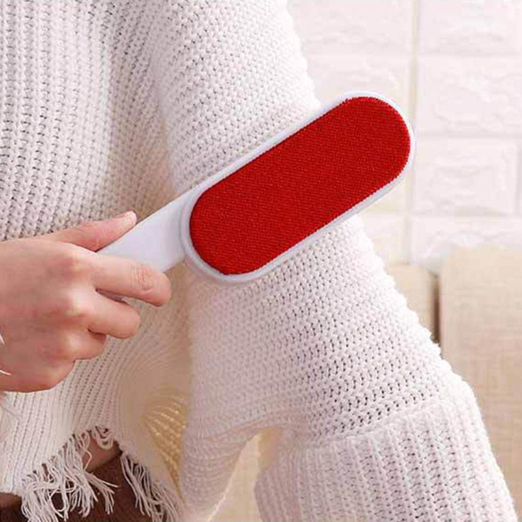 Lint Brush Remover with Self-Cleaning Base