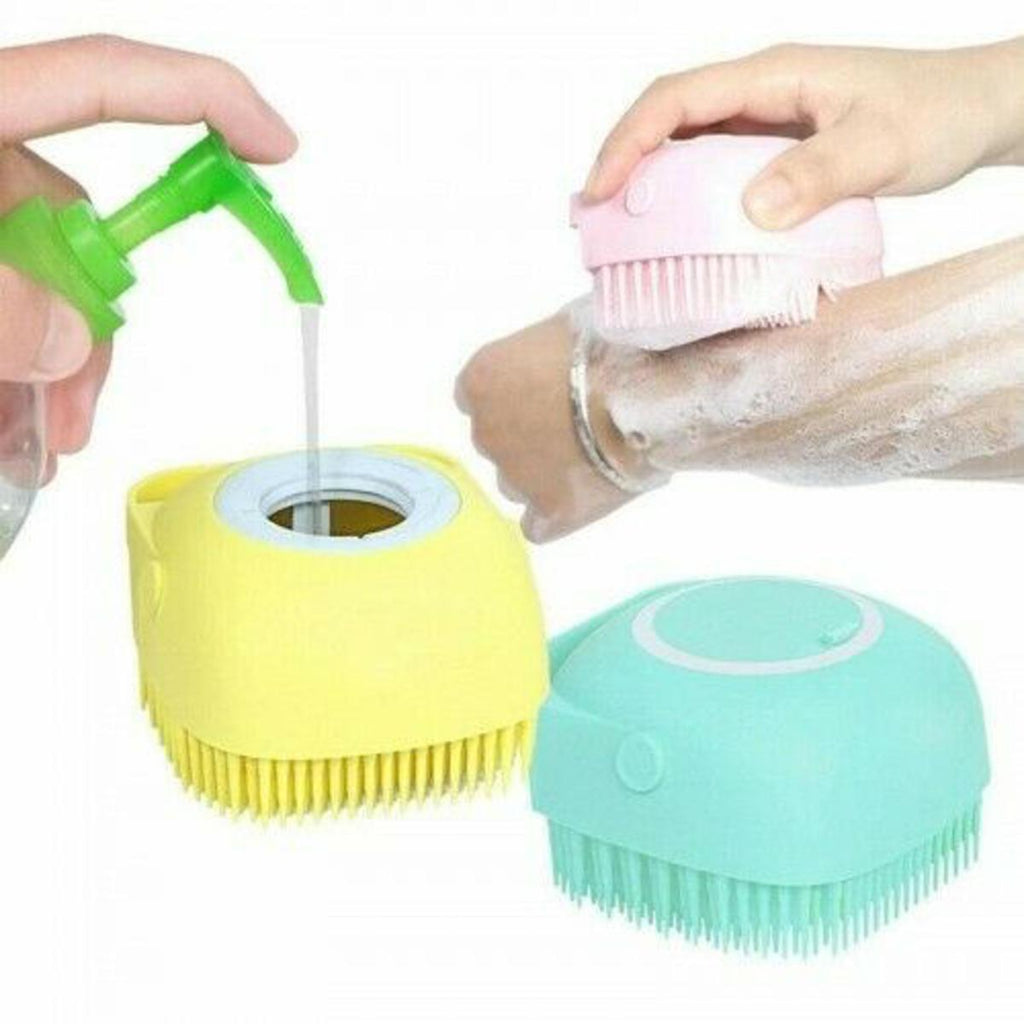 Sillicon massage Bath Brush for pet