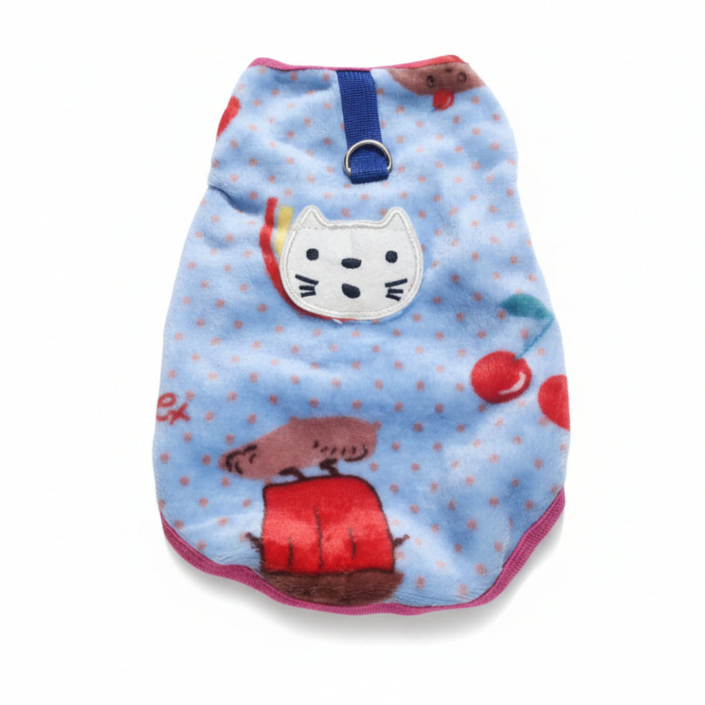 Winter Cat Dress Printed